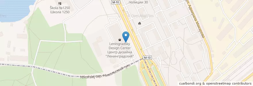 Mapa de ubicacion de Долина Солнца en Россия, Центральный Федеральный Округ, Москва, Войковский Район.