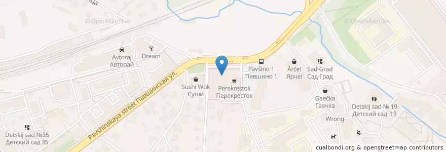 Mapa de ubicacion de Mont Rouge en 俄罗斯/俄羅斯, Центральный Федеральный Округ, 莫斯科州, Городской Округ Красногорск.