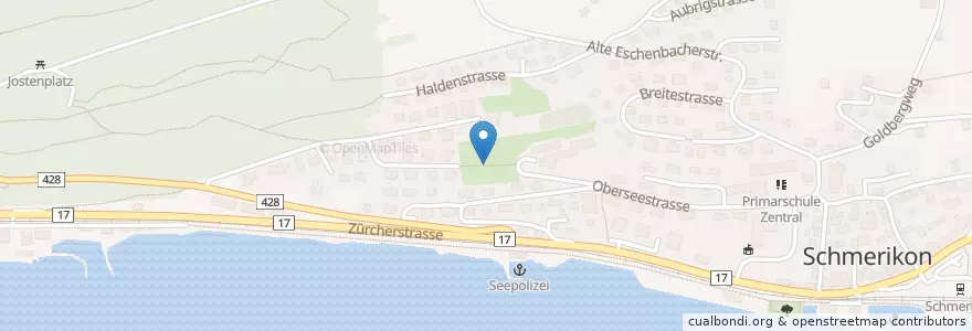 Mapa de ubicacion de VVS Ruhebank Nr. 6 en Schweiz/Suisse/Svizzera/Svizra, Sankt Gallen, Wahlkreis See-Gaster, Schmerikon.