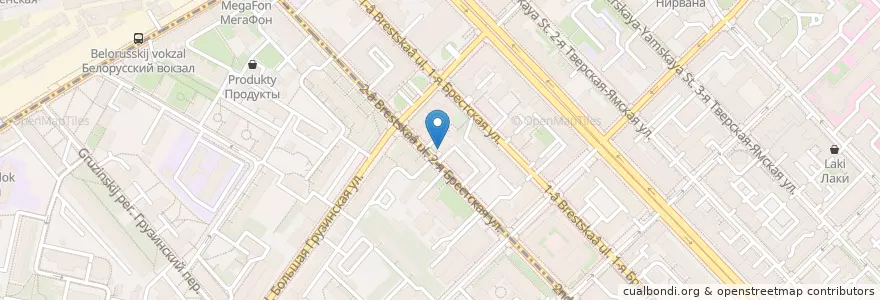 Mapa de ubicacion de Альта банк en Russia, Distretto Federale Centrale, Москва, Центральный Административный Округ, Тверской Район.