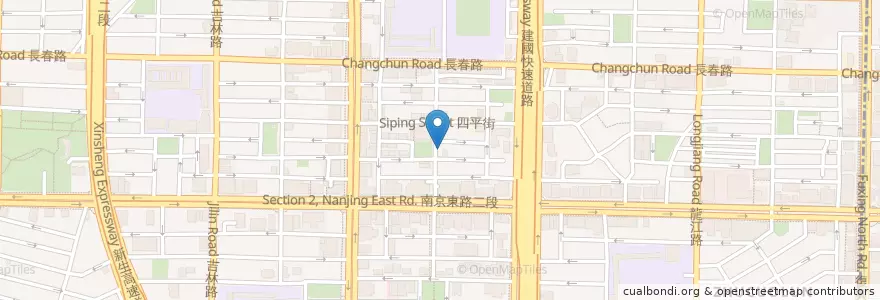 Mapa de ubicacion de 妮琪藥局 en Tayvan, 新北市, Taipei, 中山區.