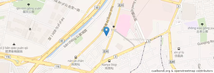 Mapa de ubicacion de Nu Pasta en 타이완, 신베이 시, 반차오 구.