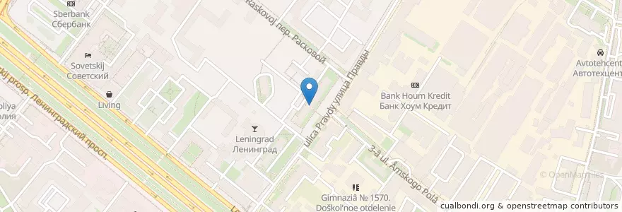 Mapa de ubicacion de Белка Бар en 俄罗斯/俄羅斯, Центральный Федеральный Округ, Москва, Район Беговой.