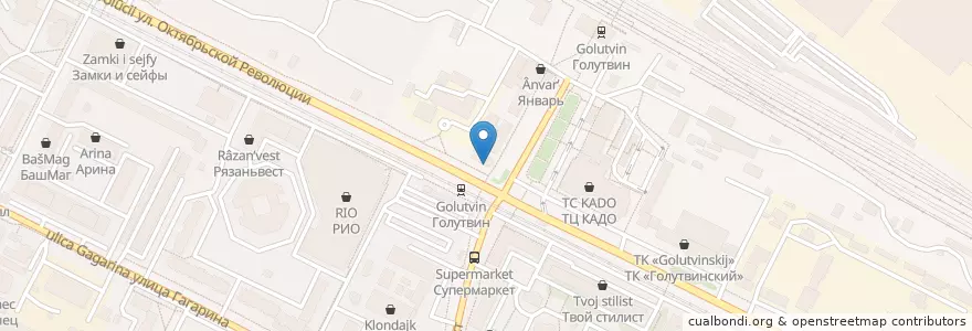 Mapa de ubicacion de Эконом en 俄罗斯/俄羅斯, Центральный Федеральный Округ, 莫斯科州, Коломенский Городской Округ.
