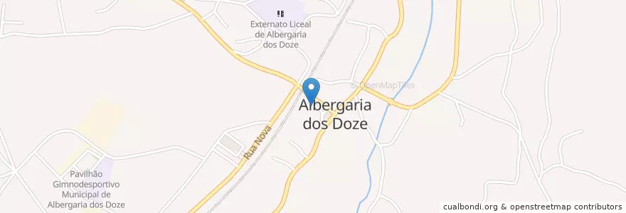 Mapa de ubicacion de Natidoce Pastelaria Padaria en Portugal, Centre, Leiria, Pinhal Litoral, Pombal, Santiago E São Simão De Litém E Albergaria Dos Doze.