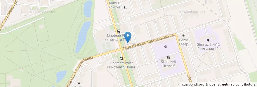 Mapa de ubicacion de ИС Банк en Russia, Central Federal District, Moscow Oblast, Dolgoprudny.