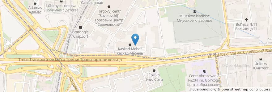 Mapa de ubicacion de МТС Банк en Russia, Distretto Federale Centrale, Москва, Северо-Восточный Административный Округ, Район Марьина Роща.