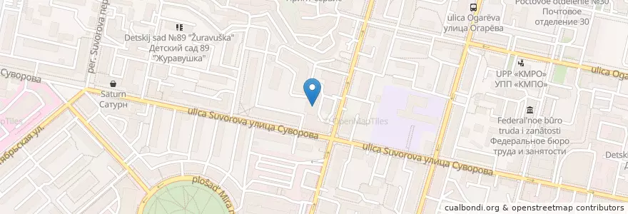 Mapa de ubicacion de Добрый Лекарь en Russia, Distretto Federale Centrale, Калужская Область, Городской Округ Калуга.