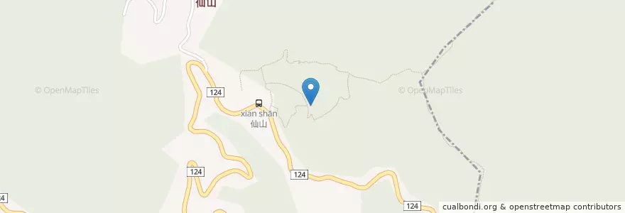 Mapa de ubicacion de 協靈宮(九天玄女廟) en 臺灣, 臺灣省, 苗栗縣, 獅潭鄉.