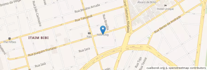 Mapa de ubicacion de Subway en 巴西, 东南部, 圣保罗, Região Geográfica Intermediária De São Paulo, Região Metropolitana De São Paulo, Região Imediata De São Paulo, 聖保羅.