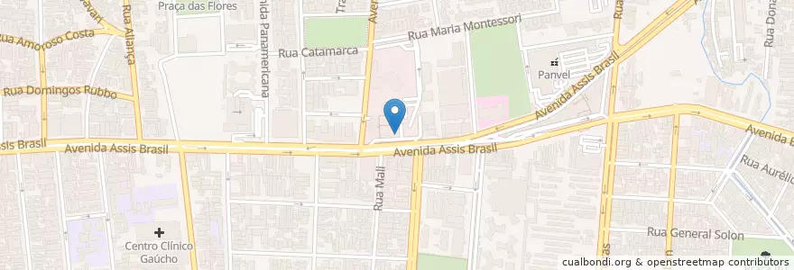 Mapa de ubicacion de Culli'n Art en Brasil, Región Sur, Río Grande Del Sur, Región Metropolitana De Porto Alegre, Região Geográfica Intermediária De Porto Alegre, Região Geográfica Imediata De Porto Alegre, Porto Alegre.