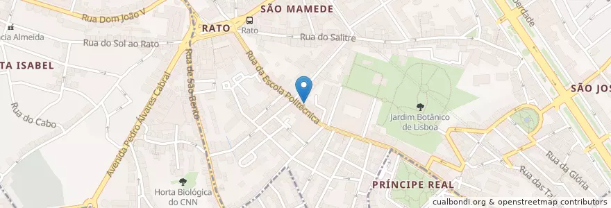 Mapa de ubicacion de Farmácia São Mamede en پرتغال, Área Metropolitana De Lisboa, Lisboa, Grande Lisboa, لیسبون.
