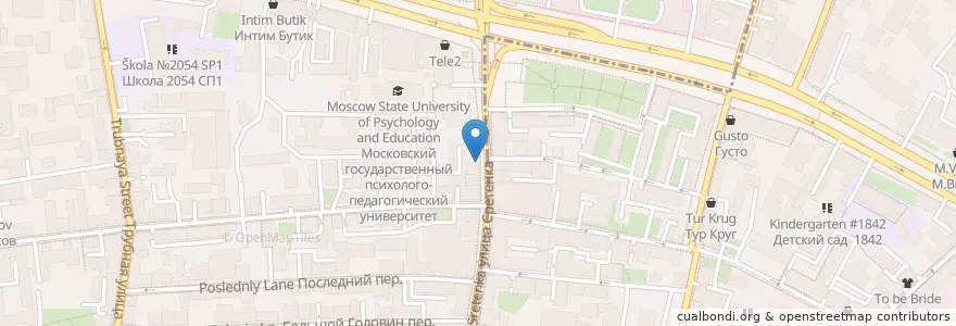 Mapa de ubicacion de Неофарм en Rusland, Centraal Federaal District, Moskou, Центральный Административный Округ, Мещанский Район.