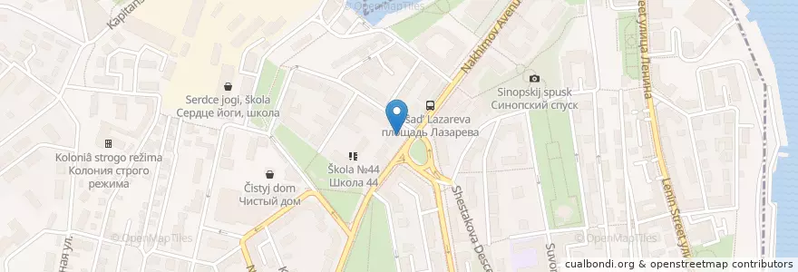 Mapa de ubicacion de РусБургер en Russia, South Federal District, Sevastopol, Sevastopol, Ленинский Район, Ленинский Округ.