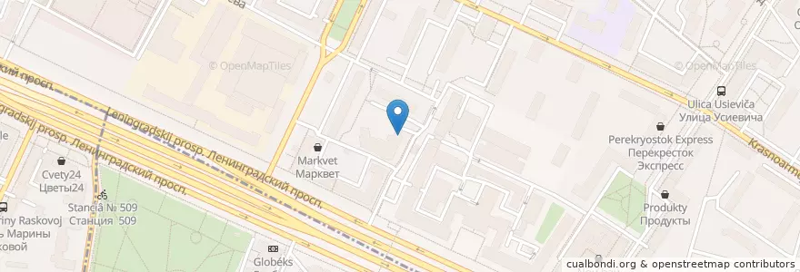 Mapa de ubicacion de Моя автомойка en روسيا, Центральный Федеральный Округ, Москва, Северный Административный Округ, Район Аэропорт.