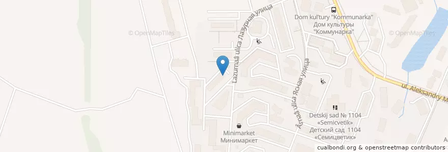 Mapa de ubicacion de Инвитро en Russie, District Fédéral Central, Moscou, Новомосковский Административный Округ, Поселение Сосенское.