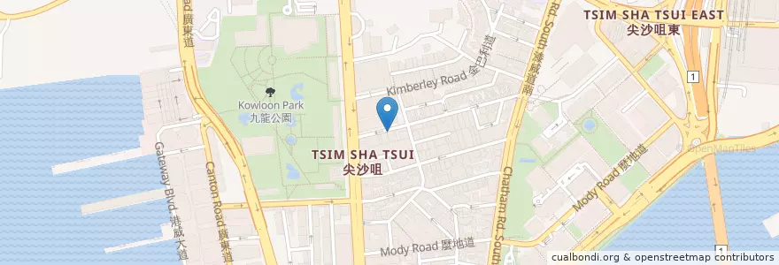 Mapa de ubicacion de 渣打銀行 Standard Chartered en China, Provincia De Cantón, Hong Kong, Kowloon, Nuevos Territorios, 油尖旺區 Yau Tsim Mong District.