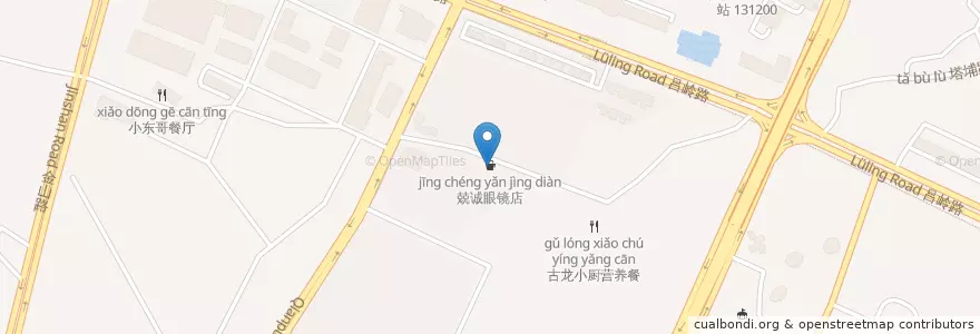 Mapa de ubicacion de 中国建设银行ATM en Cina, Fujian, Distretto Di Siming.