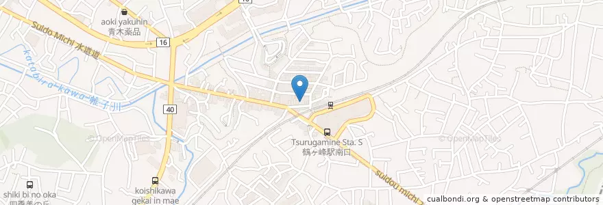 Mapa de ubicacion de 城南コベッツ en Japan, Präfektur Kanagawa, Yokohama, 旭区.