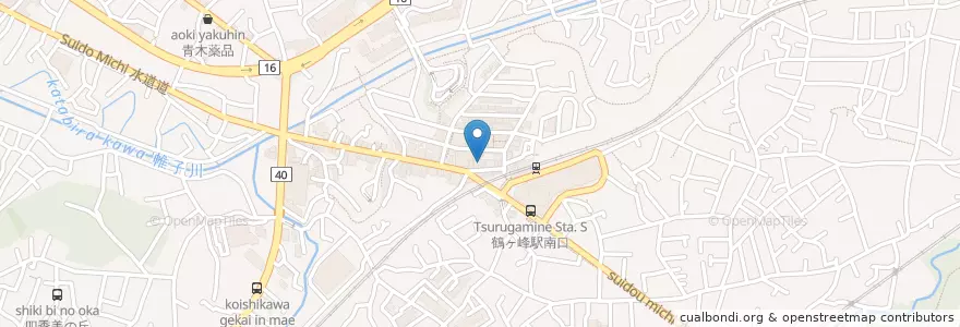 Mapa de ubicacion de 華香楼 en 日本, 神奈川県, 横浜市, 旭区.