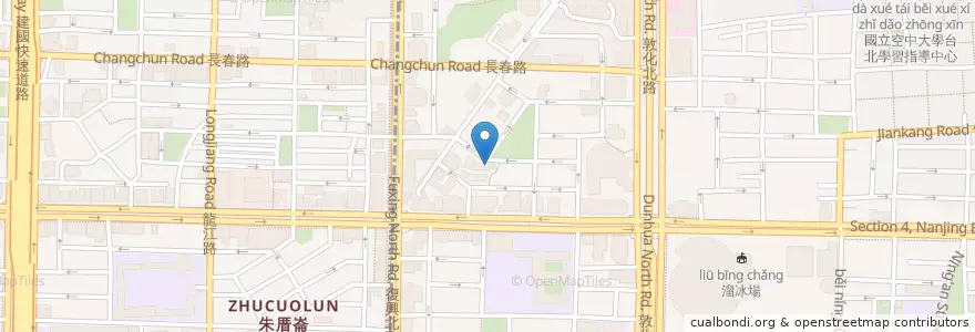 Mapa de ubicacion de 請請義大利餐廳 en Taiwan, 新北市, Taipé, 松山區.
