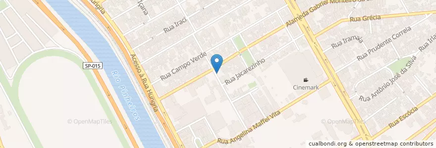 Mapa de ubicacion de Clube Hebraica en Бразилия, Юго-Восточный Регион, Сан-Паулу, Região Geográfica Intermediária De São Paulo, Região Metropolitana De São Paulo, Região Imediata De São Paulo, Сан-Паулу.