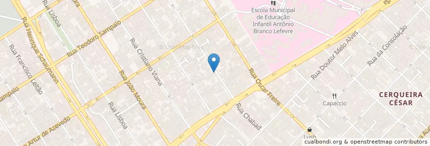 Mapa de ubicacion de Capote Valente (211) en البَرَازِيل, المنطقة الجنوبية الشرقية, ساو باولو, Região Geográfica Intermediária De São Paulo, Região Metropolitana De São Paulo, Região Imediata De São Paulo, ساو باولو.