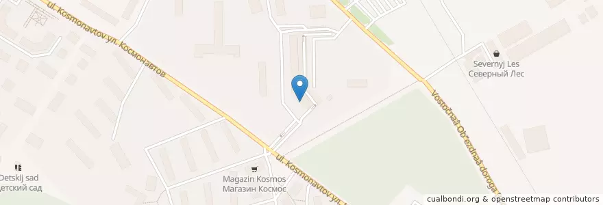 Mapa de ubicacion de Сбербанк России en Rusia, Distrito Federal Central, Óblast De Moscú, Дмитровский Городской Округ.