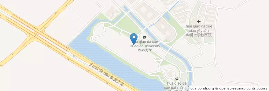 Mapa de ubicacion de 那屋咖啡 en Китай, Фуцзянь, 集美区.
