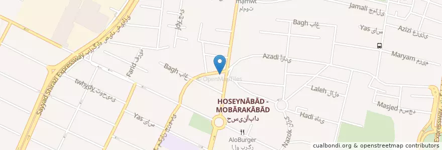 Mapa de ubicacion de حلیم پزی en ایران, استان تهران, شهرستان تهران, تهران, بخش مرکزی شهرستان تهران.