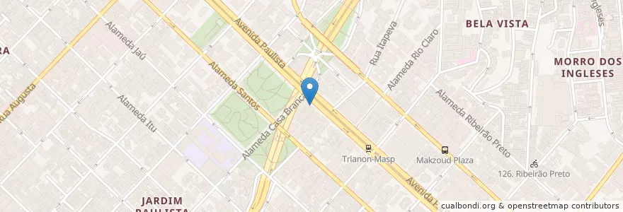 Mapa de ubicacion de Bar e Lanchonete Petite en البَرَازِيل, المنطقة الجنوبية الشرقية, ساو باولو, Região Geográfica Intermediária De São Paulo, Região Metropolitana De São Paulo, Região Imediata De São Paulo, ساو باولو.