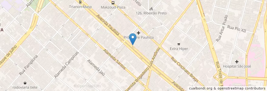 Mapa de ubicacion de Estacione Amira Park en البَرَازِيل, المنطقة الجنوبية الشرقية, ساو باولو, Região Geográfica Intermediária De São Paulo, Região Metropolitana De São Paulo, Região Imediata De São Paulo, ساو باولو.
