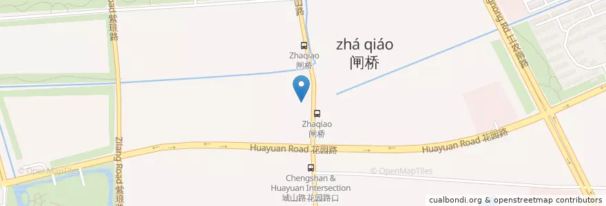 Mapa de ubicacion de 天主堂 en China, 南通市, 崇川区, 狼山镇街道.