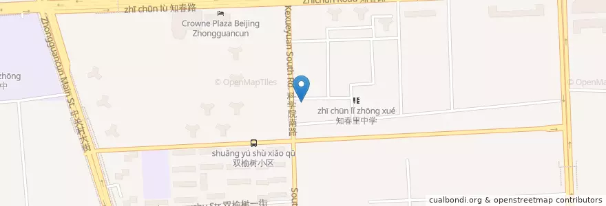 Mapa de ubicacion de 戈拿旺巴西烤肉 en China, Pequim, Hebei, 海淀区.