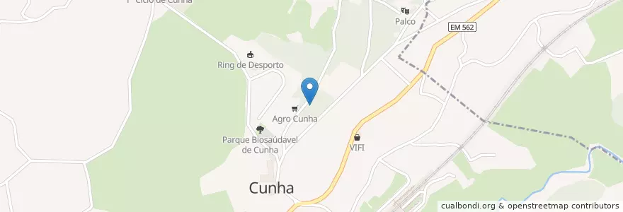 Mapa de ubicacion de Arentim e Cunha en Portugal, Norte, Cávado, Braga, Braga, Arentim E Cunha.