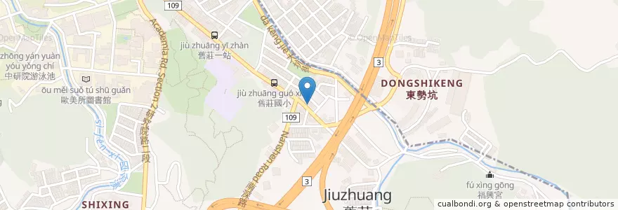 Mapa de ubicacion de 劉家牛肉麵 en Taiwan, 新北市, Taipei, 南港區.