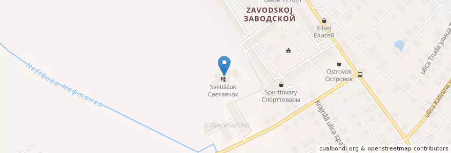 Mapa de ubicacion de д/с N4 en Rusia, Distrito Federal Central, Óblast De Tver, Бологовский Район, Городское Поселение Бологое.