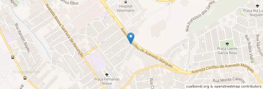Mapa de ubicacion de Doctormil Assistência Odontológica en البَرَازِيل, المنطقة الجنوبية الشرقية, ساو باولو, Região Geográfica Intermediária De São Paulo, Região Metropolitana De São Paulo, Região Imediata De São Paulo, ساو باولو.