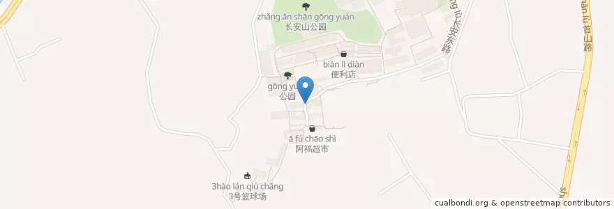 Mapa de ubicacion de 建设银行ATM en Çin, Fujian, 福州市, 仓山区.