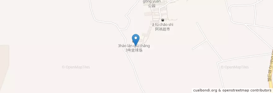 Mapa de ubicacion de 蒲仙卤面馆 en 中国, 福建省, 福州市, 仓山区.