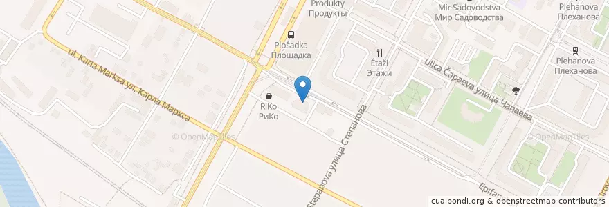 Mapa de ubicacion de Компьютерная академия ШАГ en Russia, Central Federal District, Tula Oblast, Городской Округ Тула.