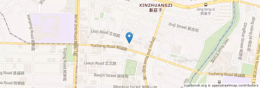 Mapa de ubicacion de 龍涎居雞膳食坊 en Tayvan, Kaohsiung, 左營區.