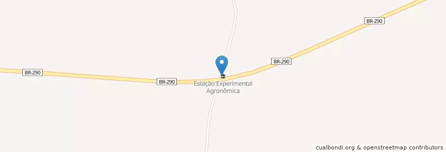 Mapa de ubicacion de Estação Experimental Agronômica en Brasil, Región Sur, Río Grande Del Sur, Região Geográfica Intermediária De Porto Alegre, Región Metropolitana De Porto Alegre, Região Geográfica Imediata De Porto Alegre, Eldorado Do Sul.