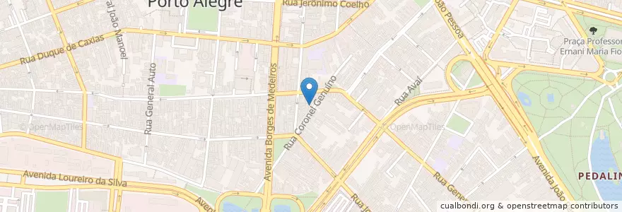 Mapa de ubicacion de Mr. Chau en 브라질, 남부지방, 히우그란지두술, Região Metropolitana De Porto Alegre, Região Geográfica Intermediária De Porto Alegre, Região Geográfica Imediata De Porto Alegre, 포르투알레그리.