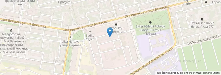 Mapa de ubicacion de 5 минут en Rusya Federasyonu, Приволжский Федеральный Округ, Nijniy Novgorod Oblastı, Городской Округ Нижний Новгород.