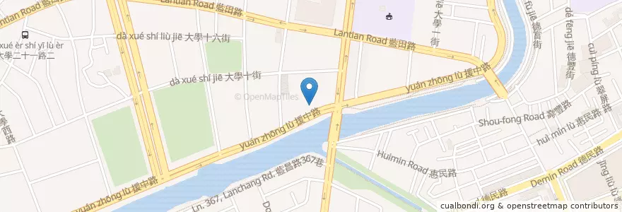 Mapa de ubicacion de 雞茶園 en 臺灣, 高雄市, 楠梓區.