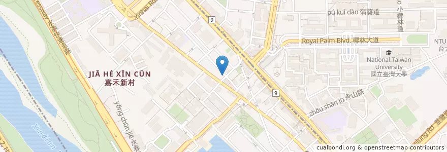 Mapa de ubicacion de MiMi Cafe en تايوان, تايبيه الجديدة, تايبيه.