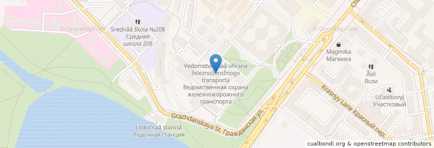 Mapa de ubicacion de Федеральная служба по ветеринарному надзору en ロシア, ウラル連邦管区, スヴェルドロフスク州, エカテリンブルク管区.