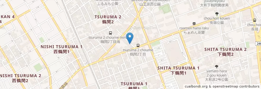 Mapa de ubicacion de 大衆酒場さつま en Japan, 神奈川県, 大和市.