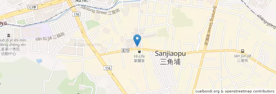 Mapa de ubicacion de Bank SinoPac en Taiwan, New Taipei, Xinzhuang District, Shulin District.